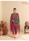 Nizam By Ibiza Jam Cotton Printed Khatli Work Designer Salwar Suits Wholesale Online

